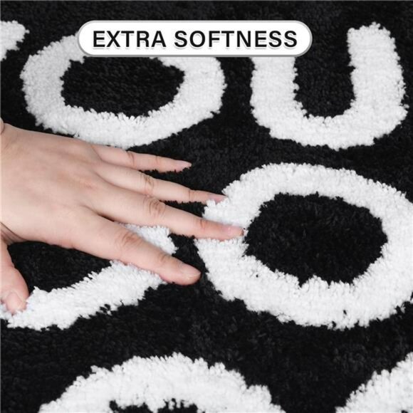 You Look Good Bathroom Rug Non Slip Bath Mat Absorbent Funny Washable Floor Carp - Picture 3 of 8